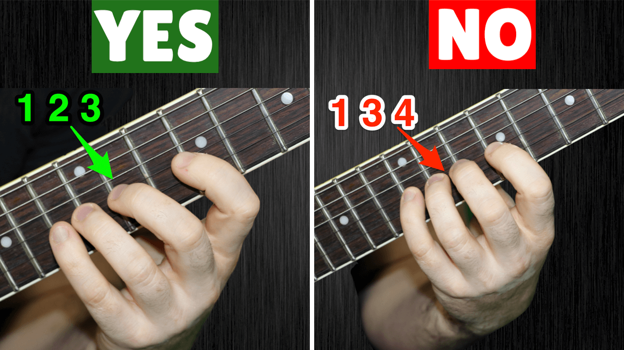 position shifts on guitar