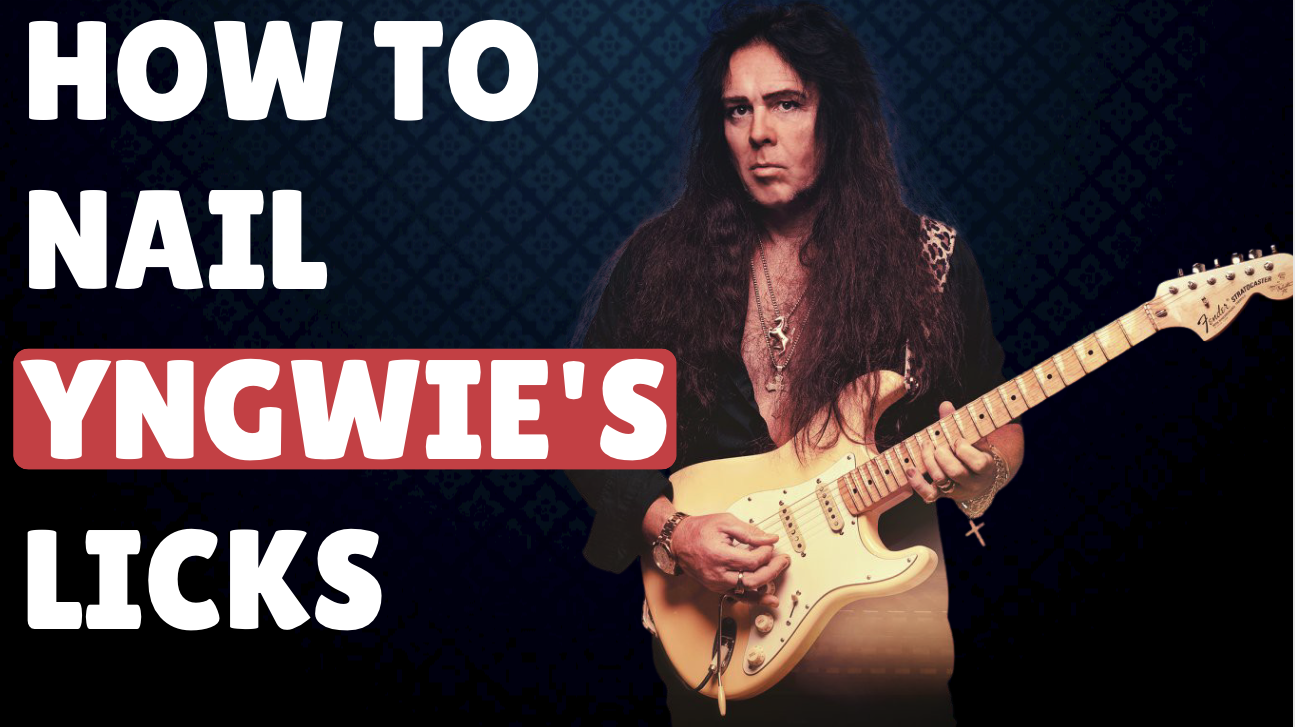 how to practice Yngwie's guitar solo